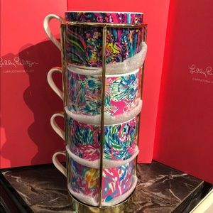 Lilly Pulitzer Cappuccino Mugs